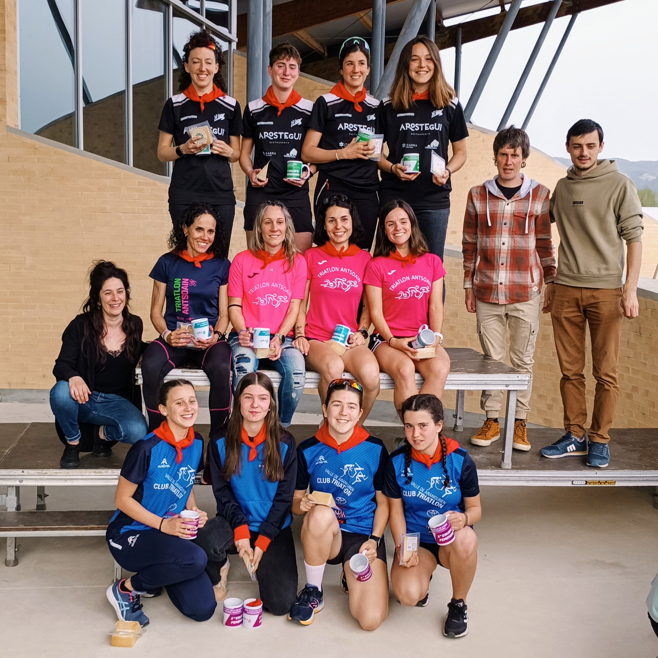 Gran participación en el Duatlón contrarreloj por equipos Valle de Egüés